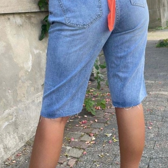 Longline boyfriend shorts - Picture 4 of 5